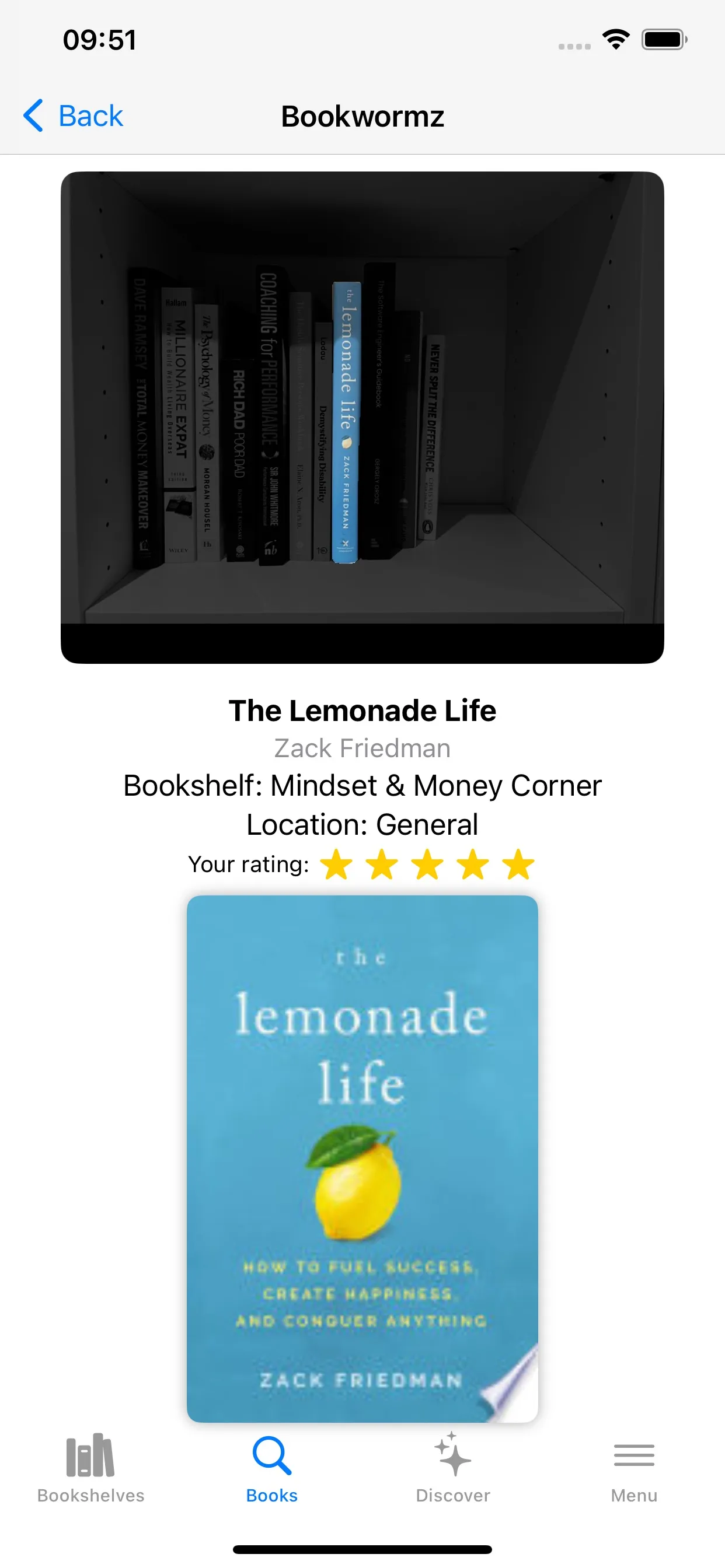 Exact location screen